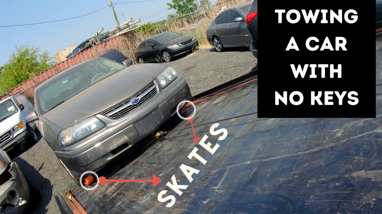 Can You Tow a Car Without a Key?