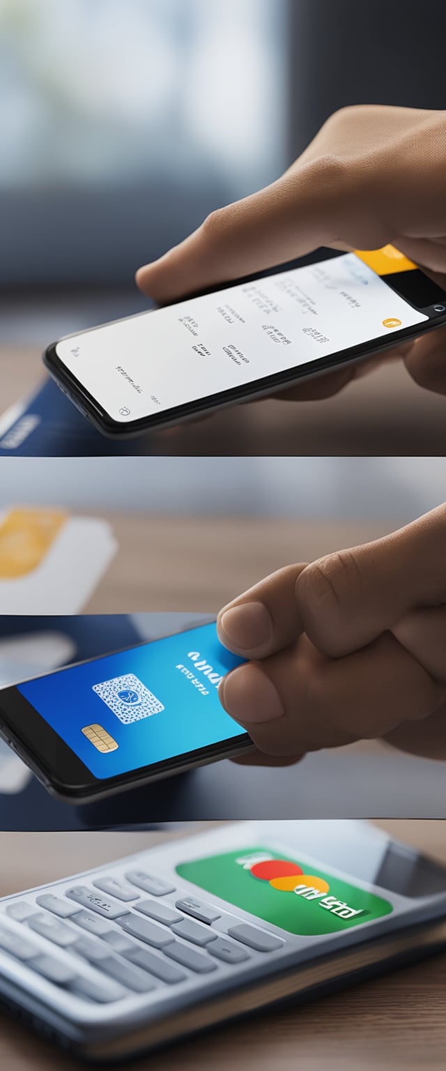 A hand reaching for a credit card and a smartphone with a refund request on the screen, alongside an OnStar logo