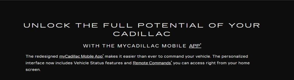 MyCadillac Apple Watch