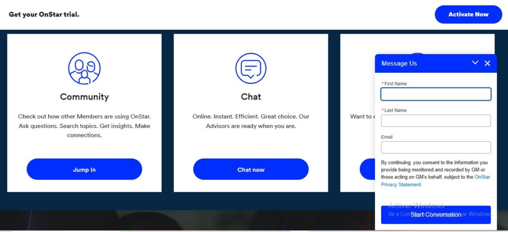 onstar customer support